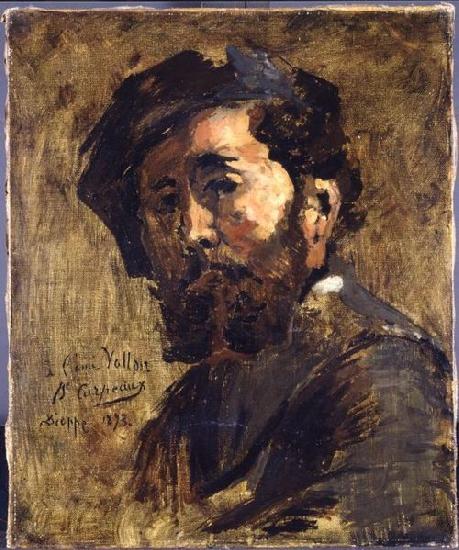Jean - Baptiste Carpeaux Portrait of Antoine Vollon oil painting image